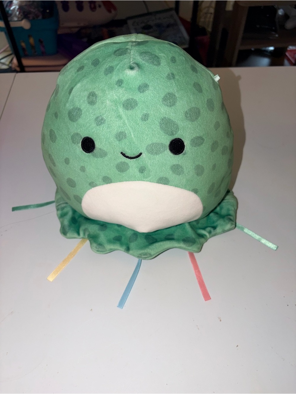 Squishmallow Plush Octopus with Ribbon